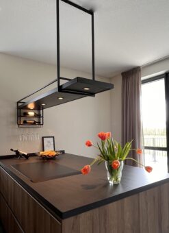 Handgemaakte flessenrekken